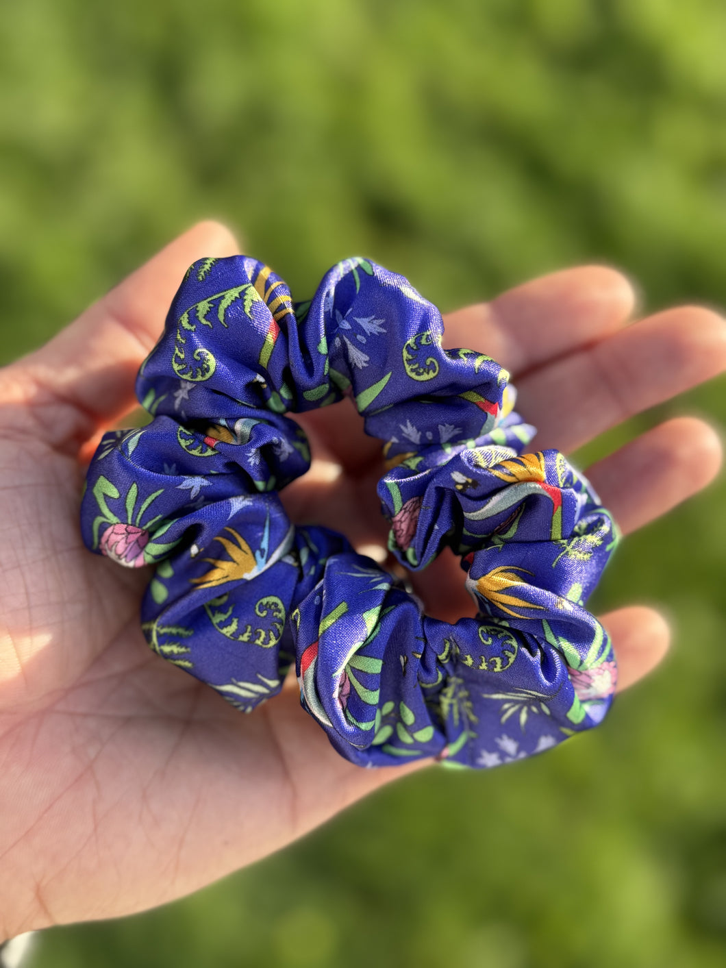 Protea Paradise Silky Scrunchie