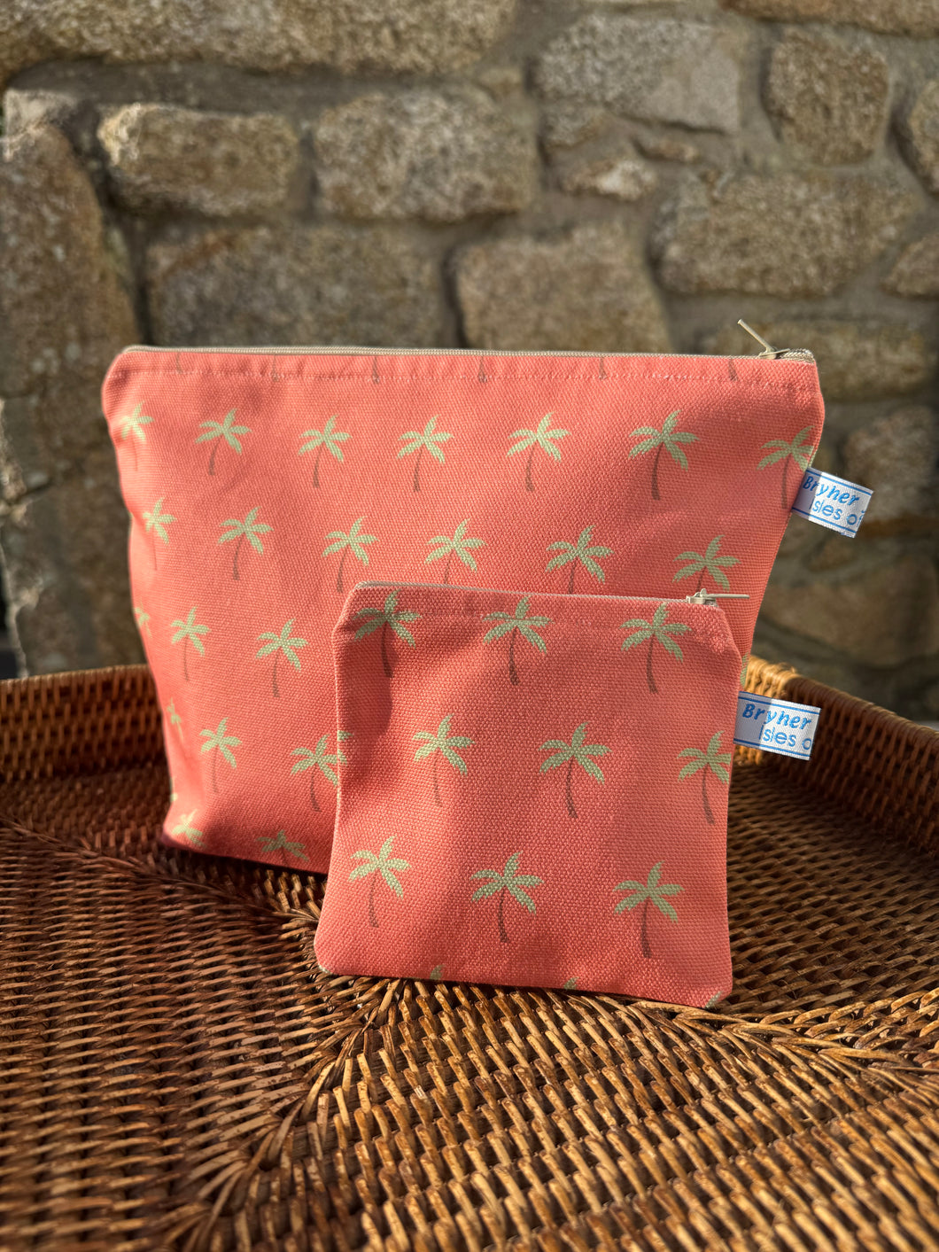 Palm Trees Wash Bag and/or Purse