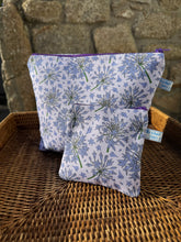 Load image into Gallery viewer, Agapanthus Wash Bag and/or Purse
