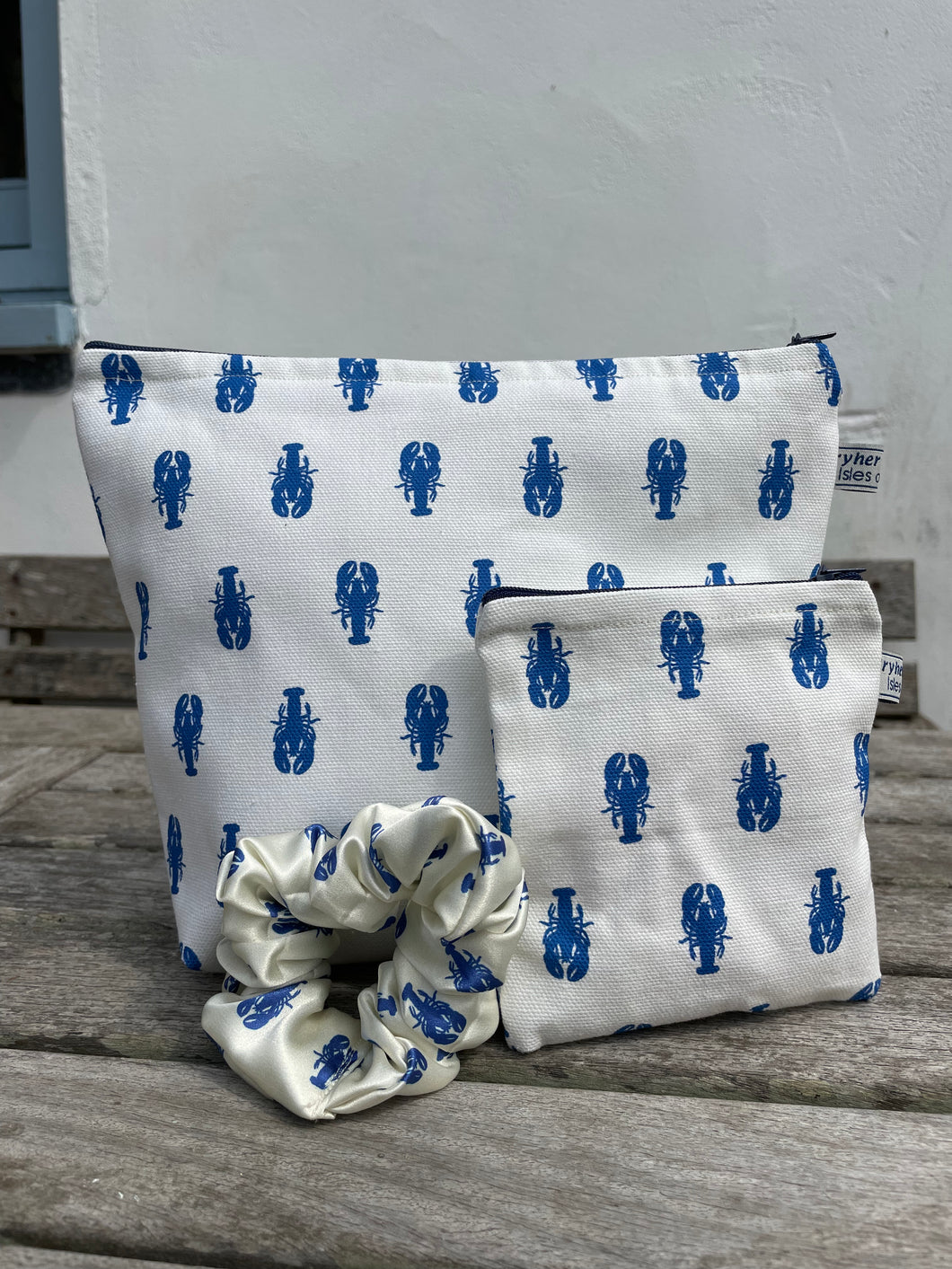 Organic Lobster Wash Bag and/or Purse