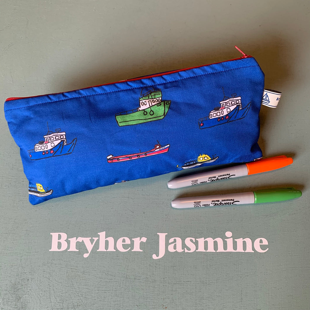 Scilly Boats pencil case