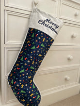 Load image into Gallery viewer, Luxury Velvet Large Christmas Stocking
